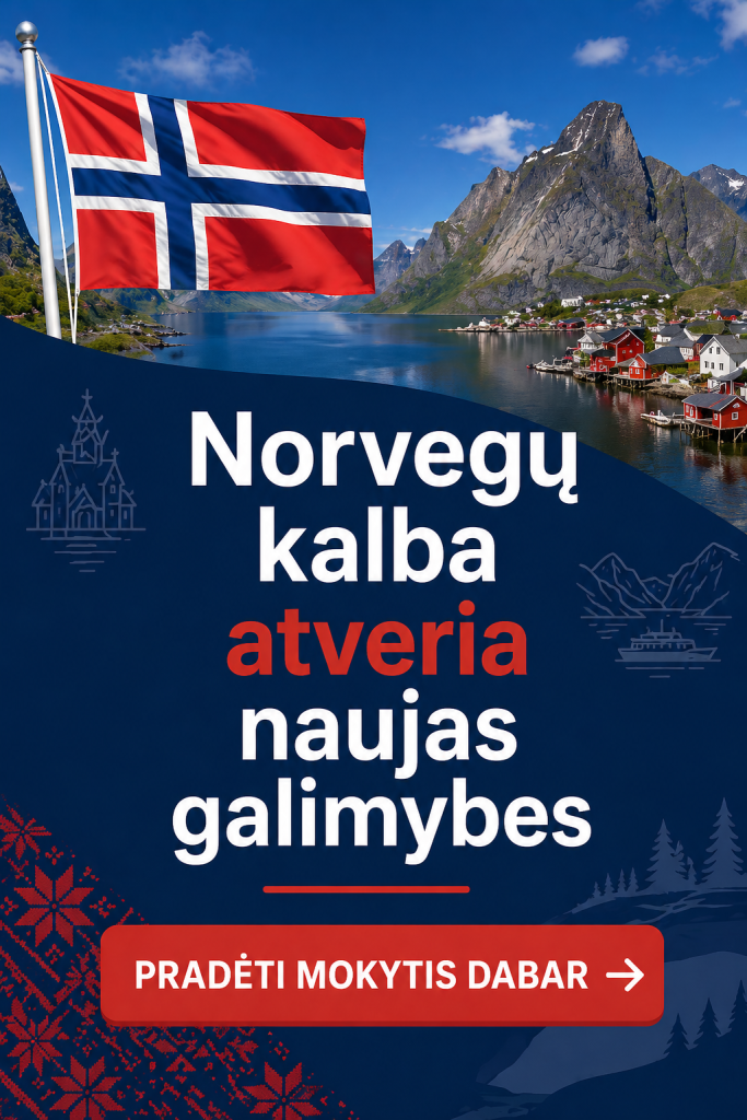 Norvegu kalbos kursai internetu