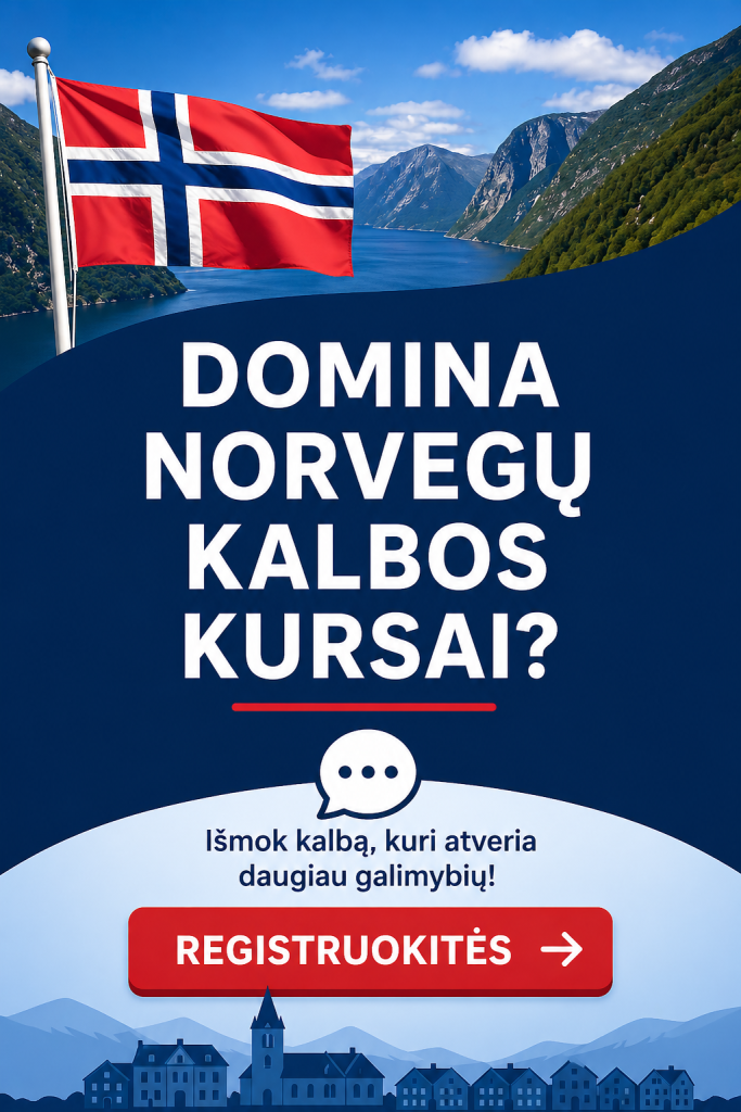Registracija i norvegu kalbos kursus